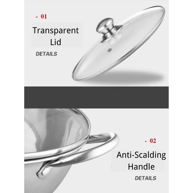 Two Sided Stainless Hot Pot