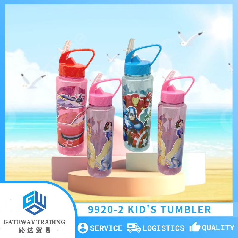 Kids Tumbler w/ Straw