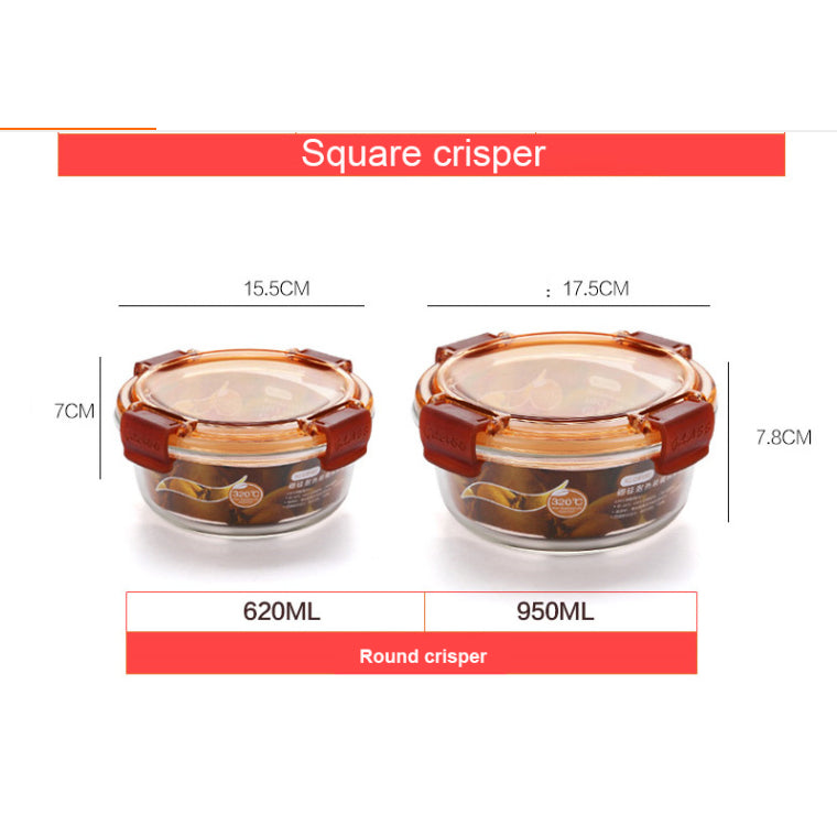 Circle Glass Crisper Microwave