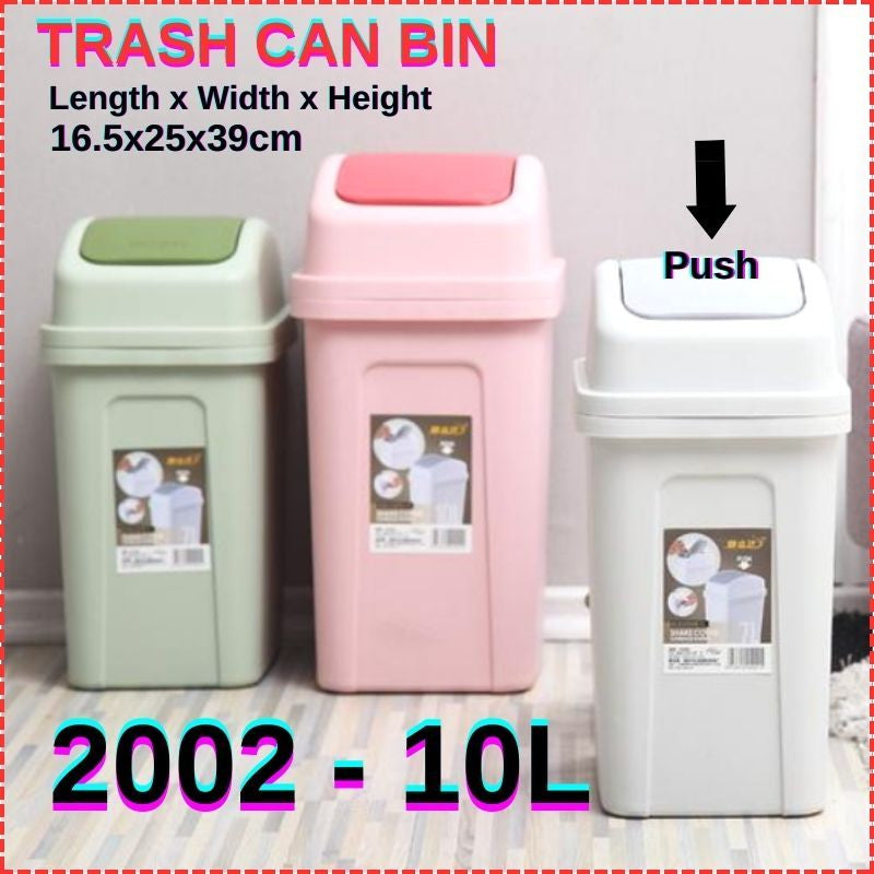 Plastic Trash Can Bin