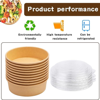 Kraft Paper Round Eco King 25Pcs Thick Durable Eco Friendly Packaging Paper Recyclable Strong Tear Resistant Ideal for Wrapping Crafts