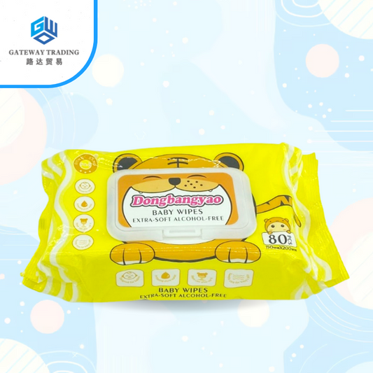 DBY Tiger Baby Wet Wipes (Big)