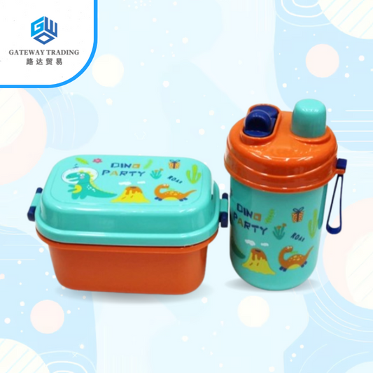 2in1 Children Lunch Box Set