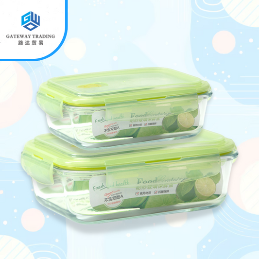 Rectangular Glass Crisper