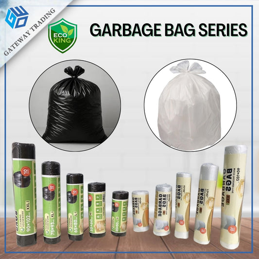 Eco King Trash Bag Garbage Bag Cleaning Bag Thickened & Enlarged Premium Quality Extra Durable