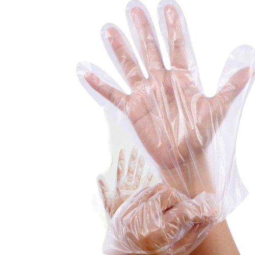Eco King Polyethylene Plastic Disposable Gloves High Quality Food Grade Garden Kitchen Cooking