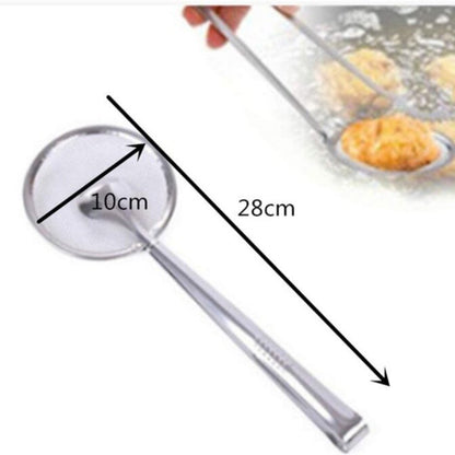 BX-69 Food Clip Snack Fryer Strainer BBQ Buffet Serving Tongs Fried Tong Frying Mesh Colander