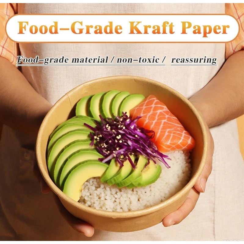 Kraft Paper Round Eco King 25Pcs Thick Durable Eco Friendly Packaging Paper Recyclable Strong Tear Resistant Ideal for Wrapping Crafts
