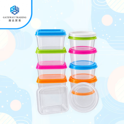 Eco King 60ML Mini Storage Box Food Grade Sauce Container Supplement Seasoning Sauce Container Set