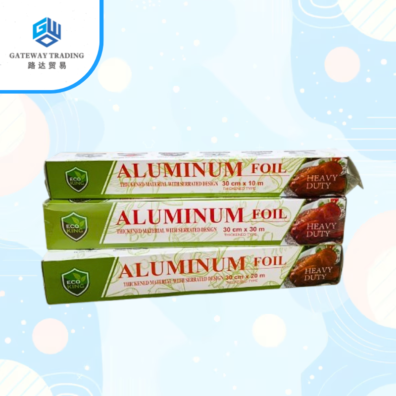 Eco King Aluminum Foil Food Wrap Multipurpose Barbecue Wrap For Baking, Cooking & Food Preservation