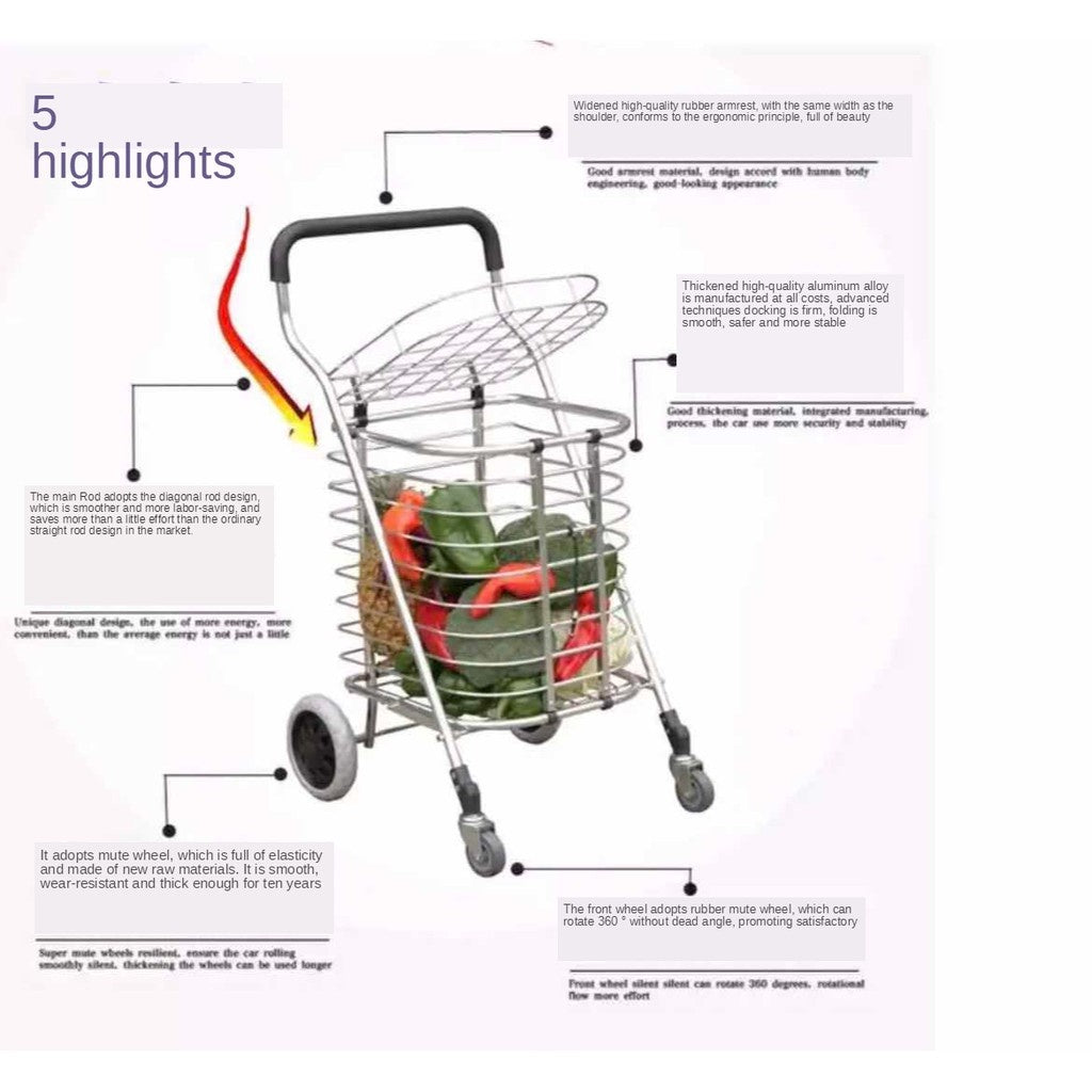 Foldable Utility Trolley