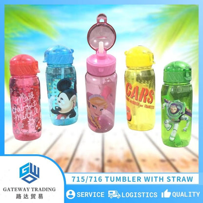 Kids Tumbler w/ Straw