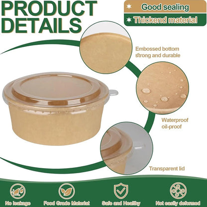 Kraft Paper Round Eco King 25Pcs Thick Durable Eco Friendly Packaging Paper Recyclable Strong Tear Resistant Ideal for Wrapping Crafts