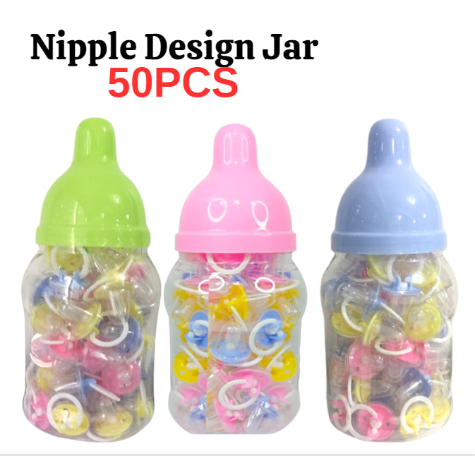 Baby Nipple Pacifier Jar