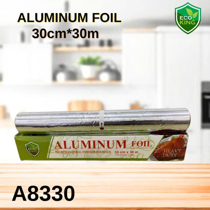 Eco King Aluminum Foil Food Wrap Multipurpose Barbecue Wrap For Baking, Cooking & Food Preservation