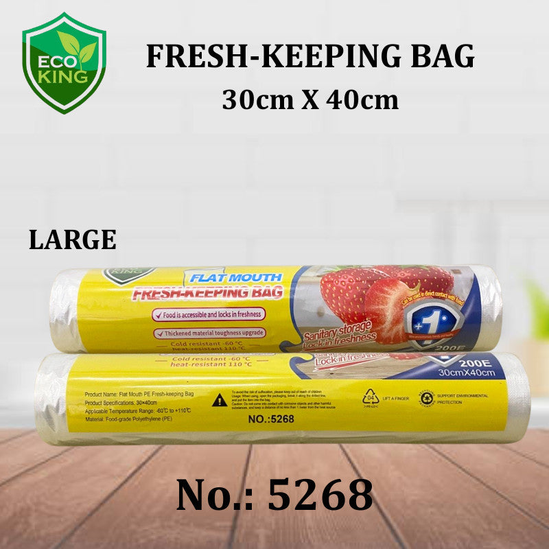 Eco King Multipurpose Fresh Keeping Bags Reusable Food Storage Bags Kitchen & Refrigerator Organizer