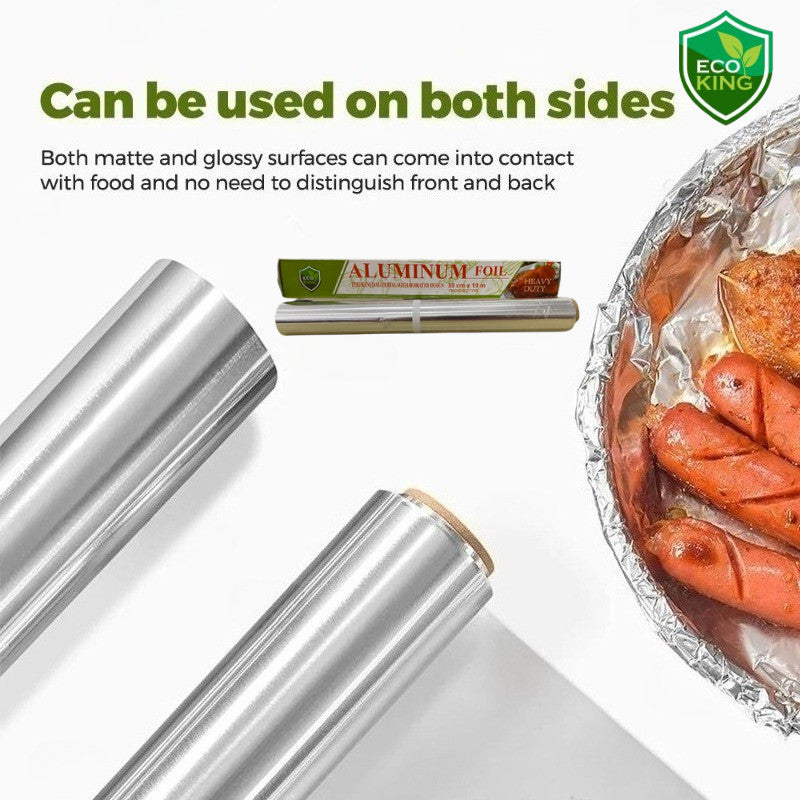 Eco King Aluminum Foil Food Wrap Multipurpose Barbecue Wrap For Baking, Cooking & Food Preservation