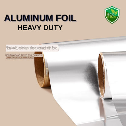 Eco King Aluminum Foil Food Wrap Multipurpose Barbecue Wrap For Baking, Cooking & Food Preservation