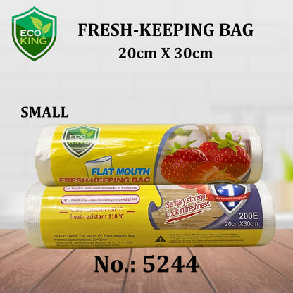 Eco King Multipurpose Fresh Keeping Bags Reusable Food Storage Bags Kitchen & Refrigerator Organizer