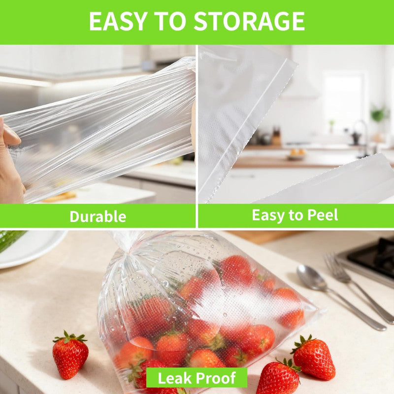 Eco King Multipurpose Fresh Keeping Bags Reusable Food Storage Bags Kitchen & Refrigerator Organizer