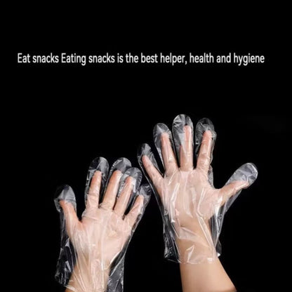 Eco King Polyethylene Plastic Disposable Gloves High Quality Food Grade Garden Kitchen Cooking