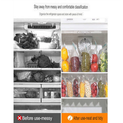Eco King Zip Seal Food Storage Bags Resistant, Fresh Keeping Lock Durable and Reusable
