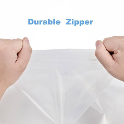 Eco King Zip Seal Food Storage Bags Resistant, Fresh Keeping Lock Durable and Reusable